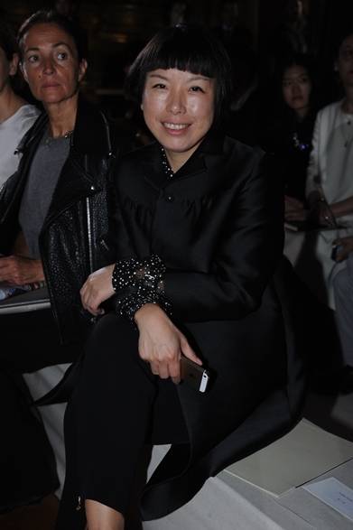 <strong>2014年春夏コレクション会場スナップ</strong>　