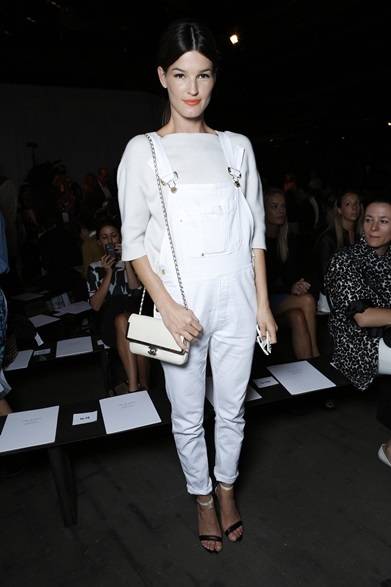 <strong>2014年春夏コレクション会場スナップ</strong>　Hanneli Mustaparta｜ハネリ・ムスタパルタ　（ラグ＆ボーンの会場にて・ニューヨーク）