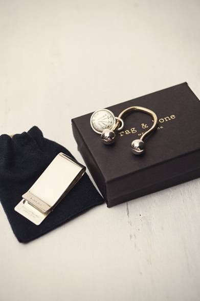<strong>rag & bone｜ラグ&ボーンのポップアップストアが伊勢丹に登場</strong>　Key Ring & Money Clip　2万1000円