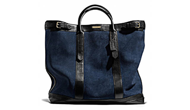 「ビリー リード スエード Warrior トート」［H44xW46xD16cm］13万6500円