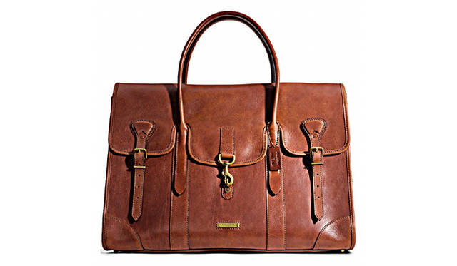 「ビリー リード レザー デイ バッグ」［H33xW53xD22cm］16万8000円