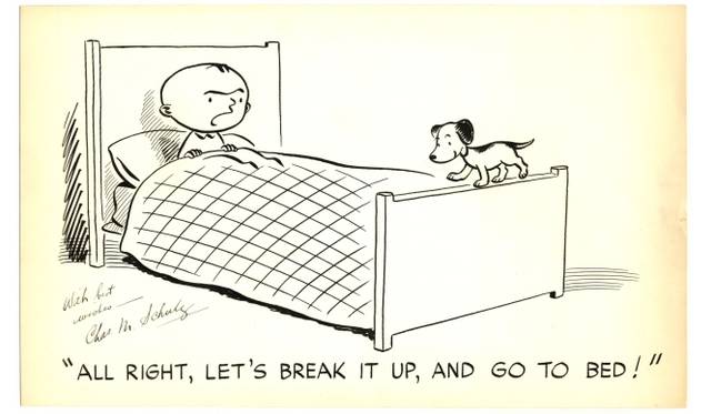 <strong>ART｜『スヌーピー展 しあわせは、きみをもっと知ること。』</strong>　「リル・フォークス」原画（1949年） © 2013 Peanuts Worldwide LLC