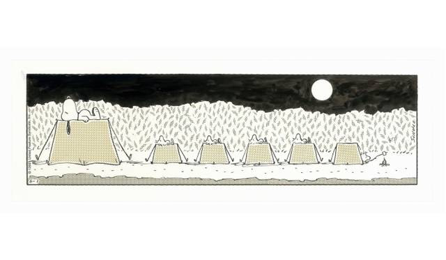 <strong>ART｜『スヌーピー展 しあわせは、きみをもっと知ること。』</strong>　「ピーナッツ」原画（1998年6月1日） © 2013 Peanuts Worldwide LLC