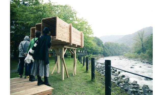 <strong>ART｜『十和田奥入瀬芸術祭　SURVIVE－この惑星の、時間旅行へ』</strong>　「Re-reading the Landscape」山本修路　photo by Kuniya Oyamada