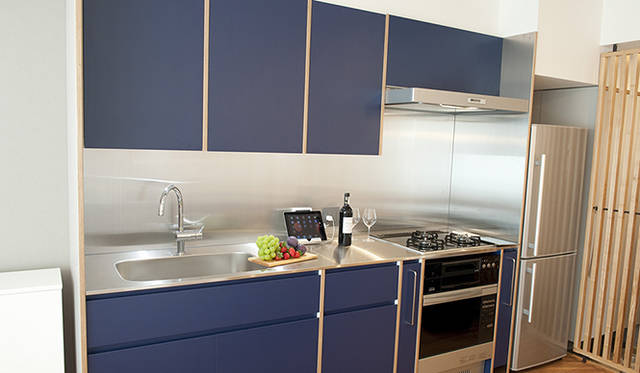 キッチンは、ビルトインガスオーブンレンジを備えるなど、本格的な料理づくりにも対応