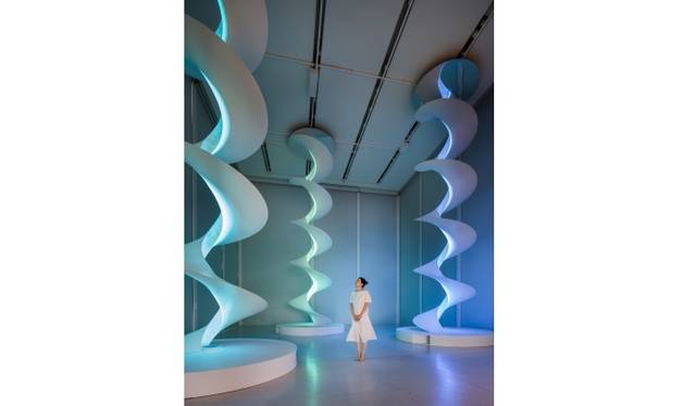 <strong>ART｜エスパス ルイ・ヴィトン東京で森万里子『Infinite Renew』展</strong>　Infinite Energy I, II, III, 2013 ©Louis Vuitton / Jérémie SouteyratCourtesy of Espace Louis Vuitton Tokyo