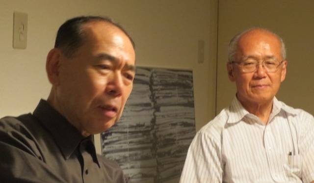 清水 潤氏（左）　山本 明氏（右）