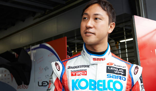 LEXUS TEAM SARDの石浦宏明選手
