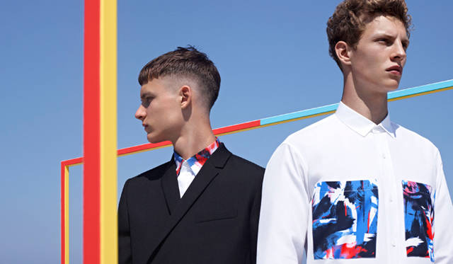 <strong>DIOR HOMME｜ディオール オム</strong>　M/M Parisとコラボレーションした2014年スプリングコレクションカタログより　©Karim Sadli