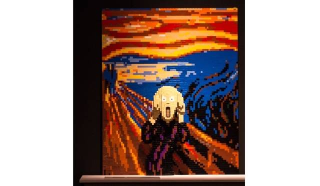<strong>ART FILE 25｜「THE ART OF THE BRICK」</strong>　モンクの「叫び」