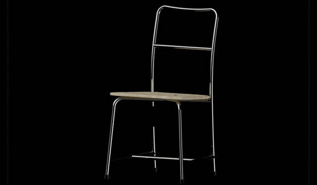 <strong>Any Tokyo｜エニートーキョー</strong>　「Any Tokyo 2013 : Design & Idea」　<strong>h220430</strong><br>デザイナー板坂 諭が主宰。福島第一原発など震災後の問題の根源が解決されない日本の状況をあらわした椅子「Unusual chair」を展示