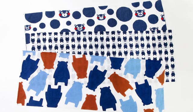 <strong>B:MING LIFE STORE by BEAMS｜ビーミング ライフストア by ビームス</strong>　「くまモン×ビーミング ライフストア 大物産展」　手ぬぐい（間林染工場）©2010 熊本県くまモン