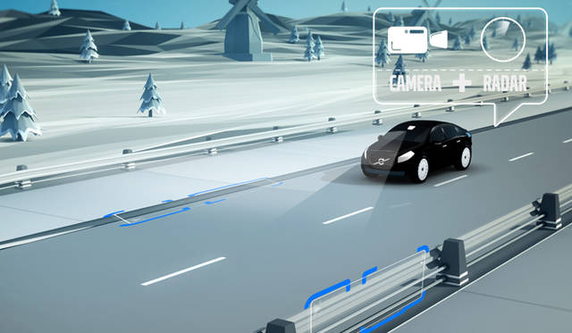 “路肩／障害物検知機能付き接触・逸脱回避システム”