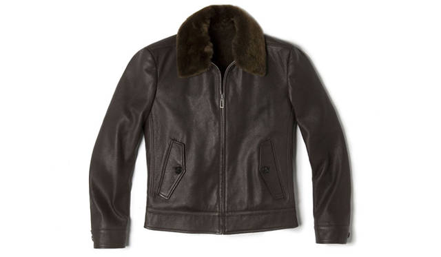 エベレスト カプセル コレクション「レザーブルゾン」81万3750円