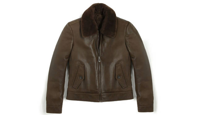 エベレスト カプセル コレクション「レザーブルゾン」81万3750円（参考色）