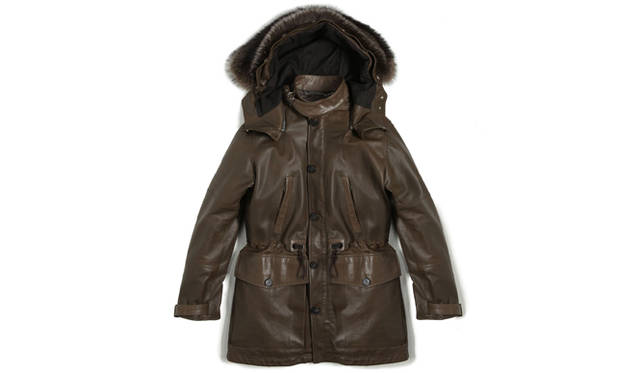 エベレスト カプセル コレクション「レザーパーカ」81万3750円