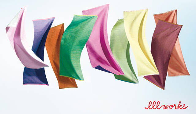 <strong>西澤明洋（EIGHT BRANDING DESIGN）</strong>　ℓ ℓ ℓ works（2013～）　タオルの専門商社 日繊商工のあたらしいタオルプロジェクト