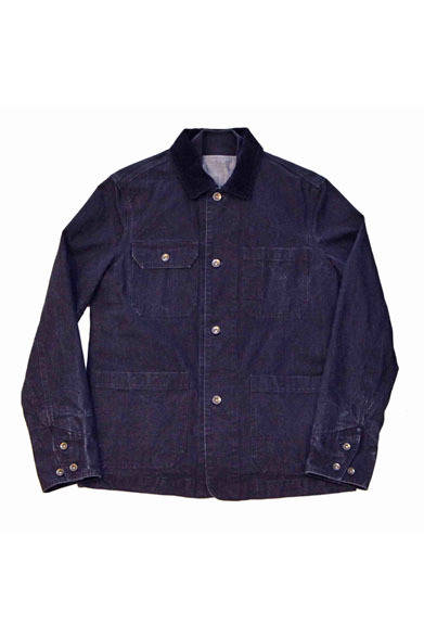 <strong>GAP｜ギャップ</strong>　限定カプセルコレクション「INDIGO STORY」第2弾　Indigo 2 in 1 Worker Jacket 1万2000円