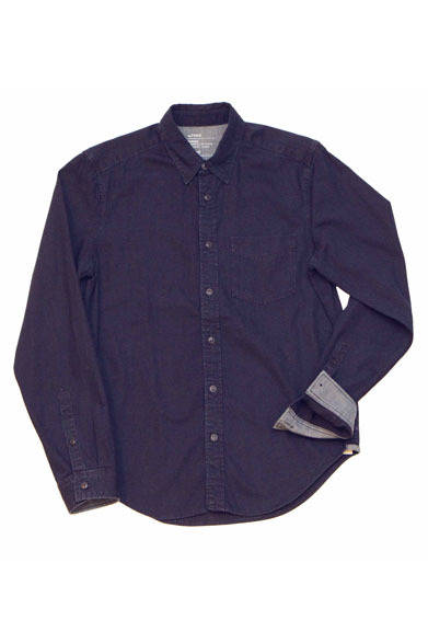<strong>GAP｜ギャップ</strong>　限定カプセルコレクション「INDIGO STORY」第2弾　Indigo Single Pocket Worker Shirt 7900円