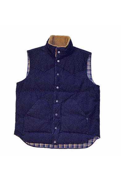 <strong>GAP｜ギャップ</strong>　限定カプセルコレクション「INDIGO STORY」第2弾　Boa Vest 9900円