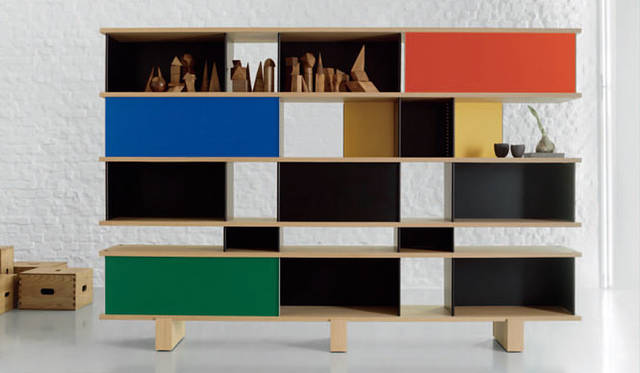 <strong>Cassina ixc.｜カッシーナ・イクスシー</strong>　「NUAGE（ニュアージュ　ブックシェルフ）」　デザイン｜Charlotte Perriand（シャルロット・ペリアン）