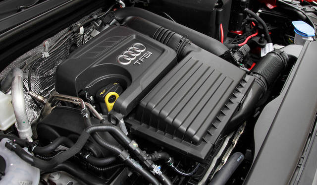 「1.4 TFSI」に搭載されるエンジンは、最高出力90kW（122ps）と最高出力103kW（140ps）を発揮する1.4リッター直噴ターボ