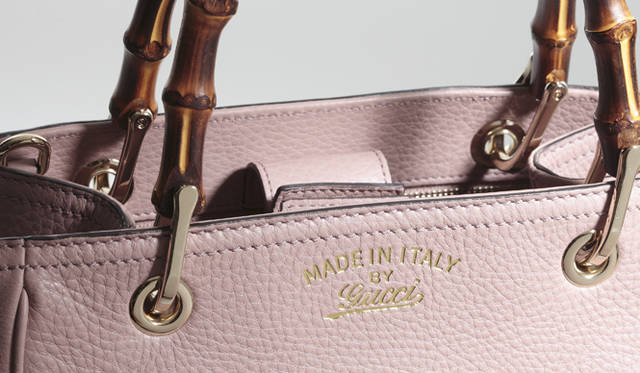 「バンブーショッパー」トートバッグ[W28×H22×D12cm] 15万9600円　※日本限定色「ダークチプリア」