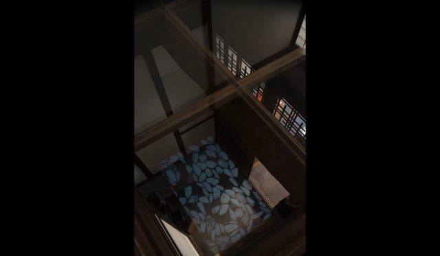 <strong>AT ART UWAJIMA 2013</strong>　愛媛県宇和島市「木屋旅館」 建築｜永山祐子建築設計、映像｜束芋