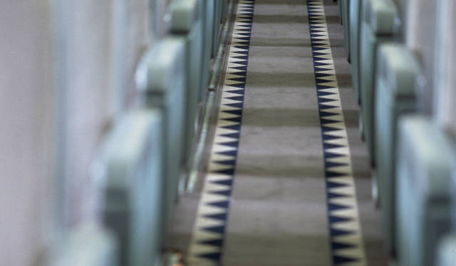 1993年のアーカイブ写真。コンコルドの機内を撮影したもの　Photograph by DEMAIN Ph.