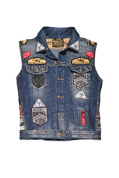 メンズ｜デニムベスト 10万2900円（#DIESELTRIBUTE COLLECTION）