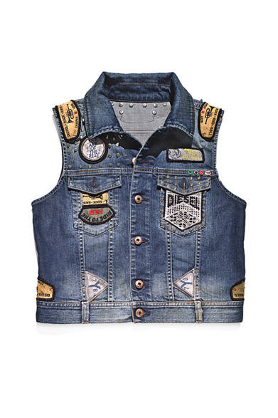 ウィメンズ｜デニムベスト 6万8250円（#DIESELTRIBUTE COLLECTION）