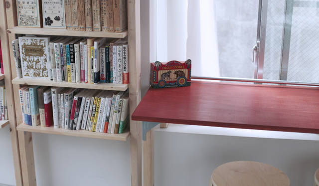 2F書斎スペースで取り扱う小説や教養書籍