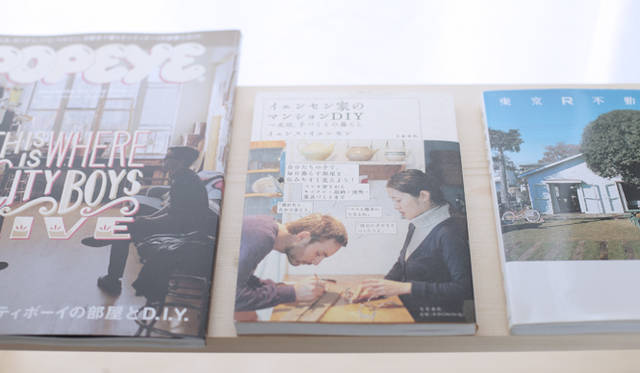 3Fダイニングにはインテリア、ガーデニング、ライフスタイルなど“生活”にまつわる本が揃う