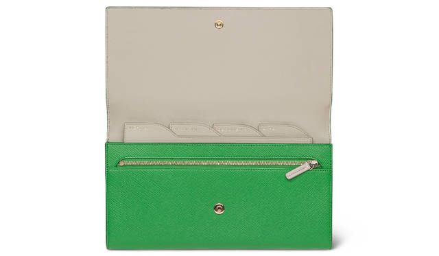 スマイソン「パナマ トラベルウォレット」5万8800円