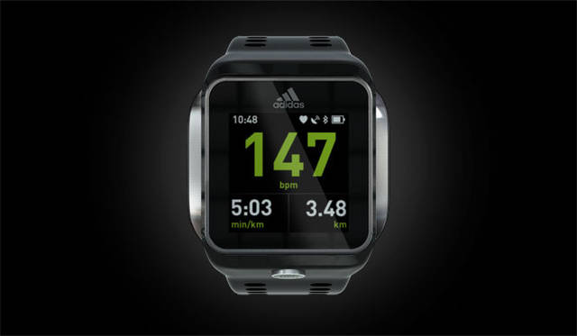 <strong>adidas｜アディダス</strong>　スポーツウォッチ「miCoach SMART RUN（マイコーチ スマート ラン）」　
