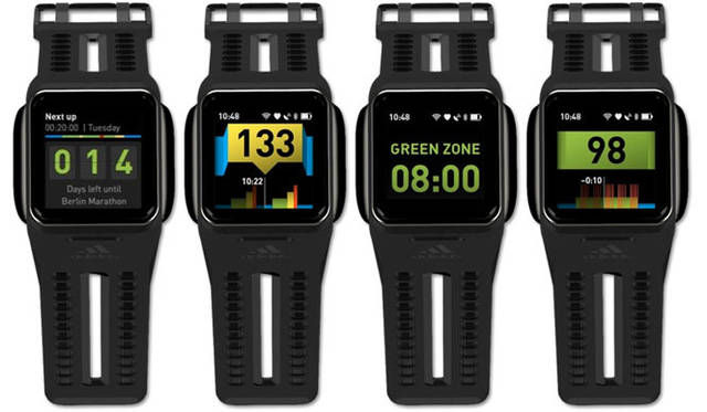 <strong>adidas｜アディダス</strong>　スポーツウォッチ「miCoach SMART RUN（マイコーチ スマート ラン）」　