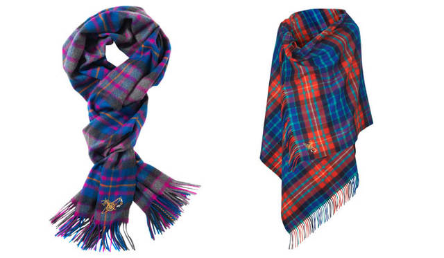 <strong>Vivienne Westwood｜ヴィヴィアン・ウエストウッド</strong>　「Vivienne Westwood ♥'s」　<strong>Johnstons of Elgin（ジョンストンズ・オブ・エルガン）</strong>各5万2500円