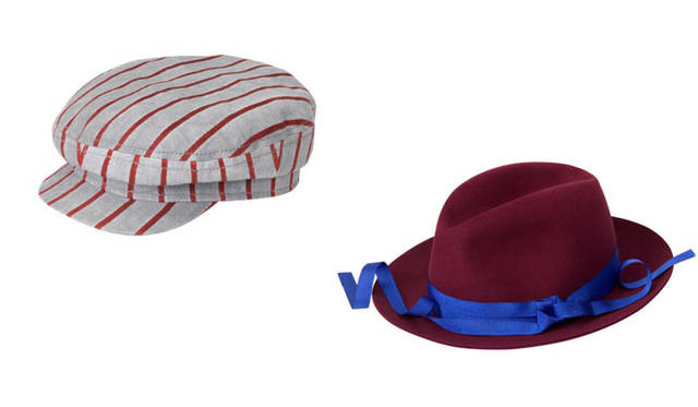 <strong>Vivienne Westwood｜ヴィヴィアン・ウエストウッド</strong>　「Vivienne Westwood ♥'s」　<strong>Lock & Co（ロック＆コー）</strong>　左／2万9400円、右／6万8250円