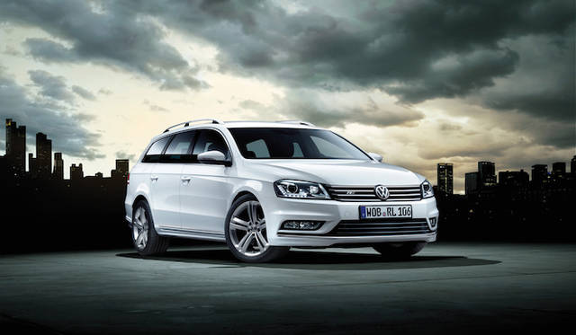 「パサートヴァリアント」に、スポーティなR-Line 専用の内外装パーツやスポーツサスペンションを採用し、走りの性能を高めたコンセプトモデル