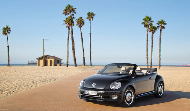 1950年代のビートル カブリオレを現代風に解釈し直したモデル