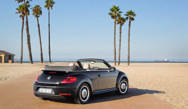 1950年代のビートル カブリオレを現代風に解釈し直したモデル