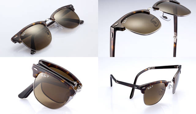 <strong>Ray-Ban｜レイバン</strong>　 Folding Clubmaster 2万7300円～3万2550円