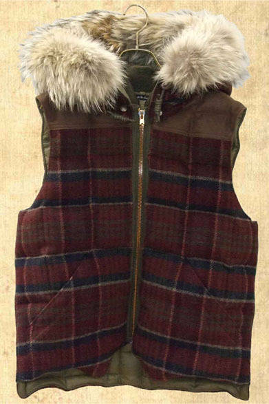 <strong>NIGEL CABOURN｜ナイジェル・ケーボン</strong>　「エディ・バウアー×ナイジェル・ケーボン」2013年秋冬コレクション　Canadian Vest 9万9750円