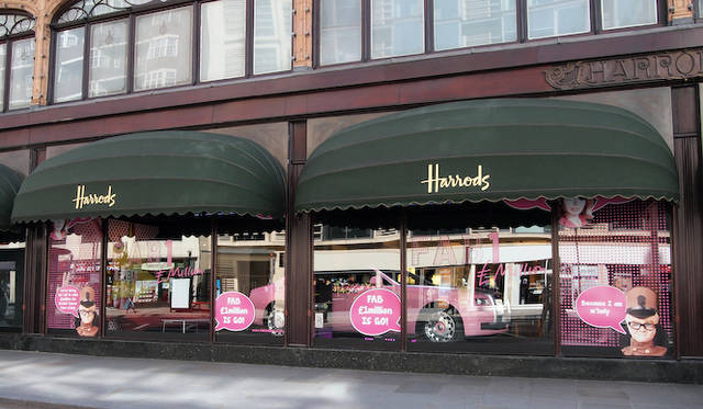 FAB 1 Millionは、ハロッズに展示されたこともある