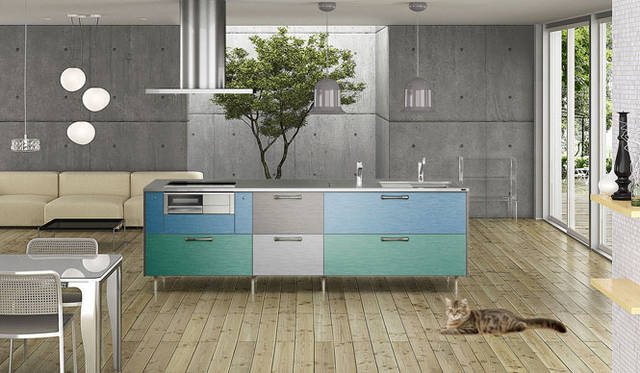 <strong>TOYO KITCHEN｜トーヨーキッチン＆リビング</strong>　オンラインキッチンブランド「ikitchen.jp（アイキッチン）」　新シリーズ「PALETTE METAL（パレットメタル）」