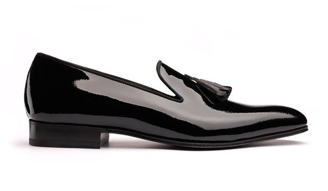 <strong>J.M. Weston｜ジェイエムウエストン</strong>　「クリスマスセレクション」　ブラックタイコレクション タッセルローファー8万4000円