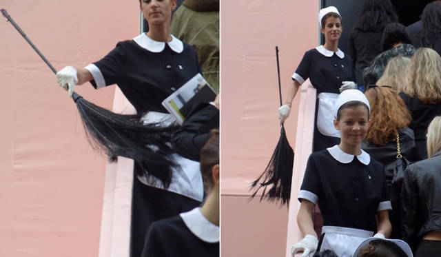 <strong>萩原輝美のファッション・デイズ vol.93</strong>　ルイ・ヴィトン　2014年春夏コレクション会場