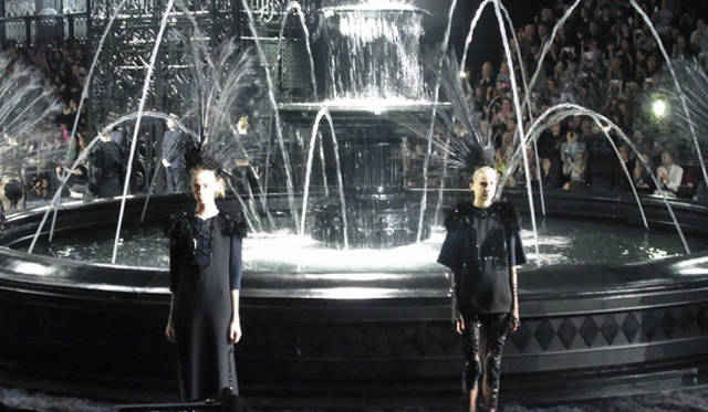 <strong>萩原輝美のファッション・デイズ vol.93</strong>　ルイ・ヴィトン　2014年春夏コレクション会場