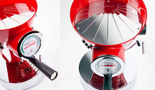 <strong>YAMAMOTO｜山本電気</strong>　「BUGATTI ITALY」　DIVA エスプレッソマシン レッド12万9800円