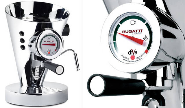 <strong>YAMAMOTO｜山本電気</strong>　「BUGATTI ITALY」　DIVA エスプレッソマシン レッド12万9800円